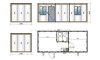Προκατασκευασμένο Σπίτι 21 m² 1+1