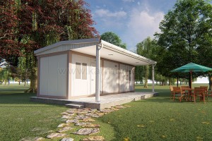 Προκατασκευασμένο Σπίτι 35 m² 1+1