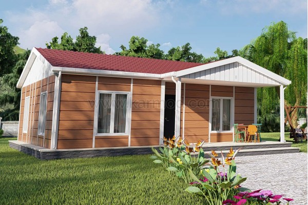 Προκατασκευασμένο Σπίτι 75 m² 2+1 Μαργαριτάρι