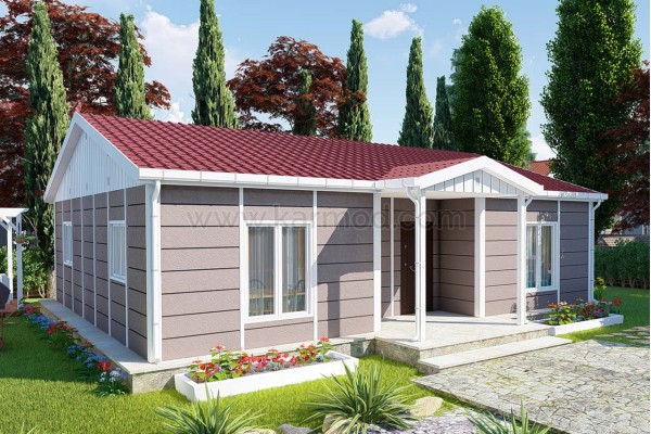 Προκατασκευασμένο Σπίτι 96 m² 2+1 Νταττζα