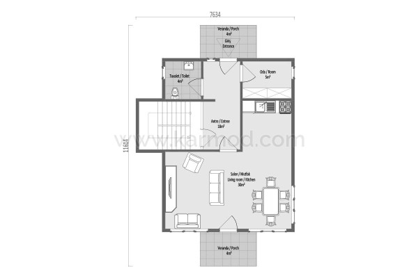 Προκατασκευασμένο Σπίτι 126 m²