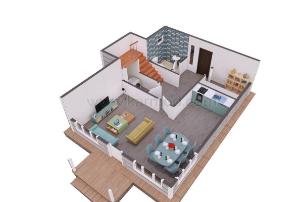 Προκατασκευασμένο Σπίτι 126 m²