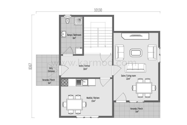 Προκατασκευασμένο Σπίτι 136 m² Ανατολία