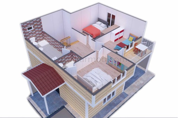 Προκατασκευασμένο Σπίτι 136 m² Ανατολία