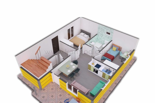 Προκατασκευασμένο Σπίτι 139 m² Απαρτ