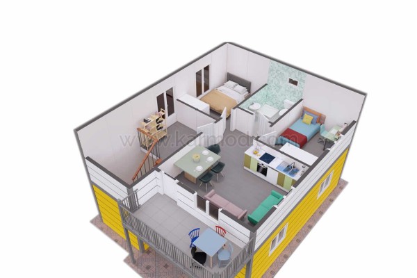 Προκατασκευασμένο Σπίτι 139 m² Απαρτ