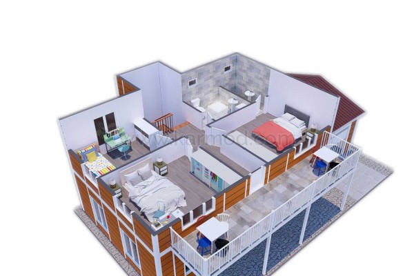 Προκατασκευασμένο Σπίτι 196 m² Σιντε