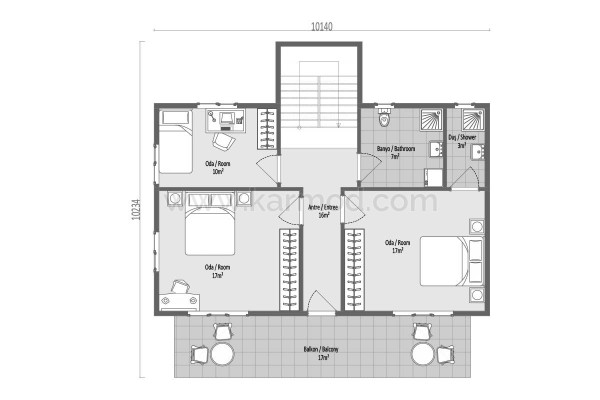 Προκατασκευασμένο Σπίτι 196 m² Σιντε