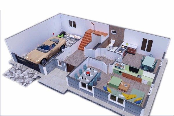 Προκατασκευασμένο Σπίτι 202 m² Φεθιγιε