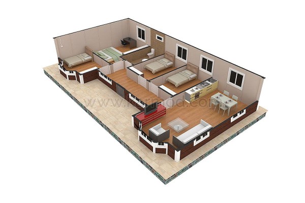 Προκατασκευασμένο Σπίτι 97 m² 4+1 Αιναλικαβακ