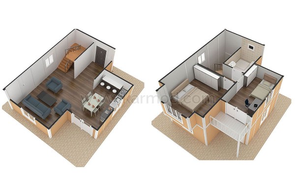 Προκατασκευασμένο Σπίτι 91 m² Τζινιλι