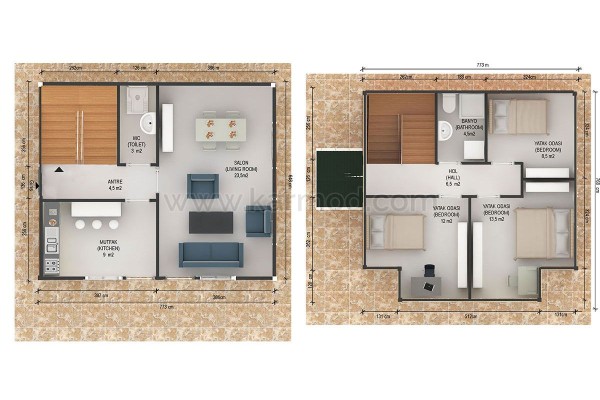 Προκατασκευασμένο Σπίτι 114 m² Χουμπερ