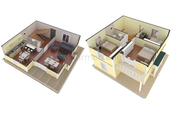 Προκατασκευασμένο Σπίτι 124 m² Μπεμπεκ