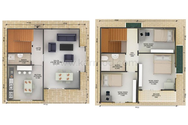 Προκατασκευασμένο Σπίτι 124 m² Μπεμπεκ