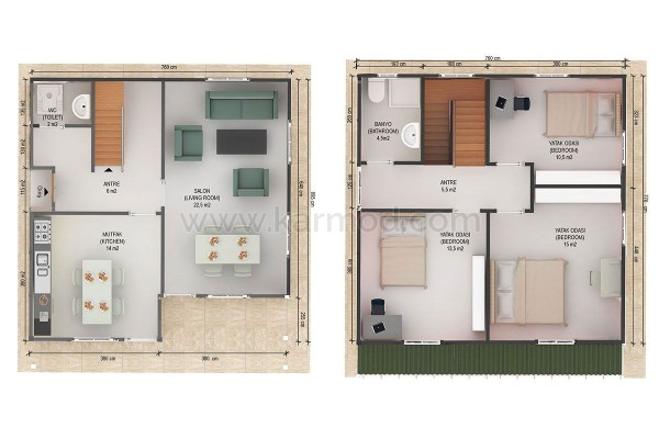 Προκατασκευασμένο Σπίτι 127 m² Παραθαλάσσιο Αρχοντικό