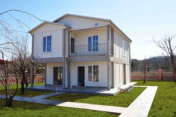 Προκατασκευασμένο Σπίτι 130 m² Λευκό