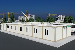 Κοντέινερ Γραφείου & Εργοταξίου KM 123 Ατόμων - 13B83A