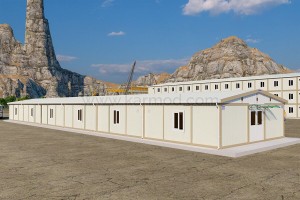 Κοντέινερ Γραφείου & Εργοταξίου KM 24 Ατόμων - F2CCE7