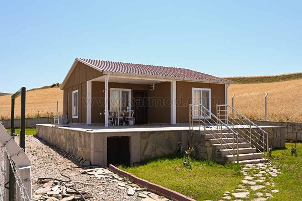 51 m² 2+1 Προκατασκευασμένο Σπίτι – Μοντέλο İznik
